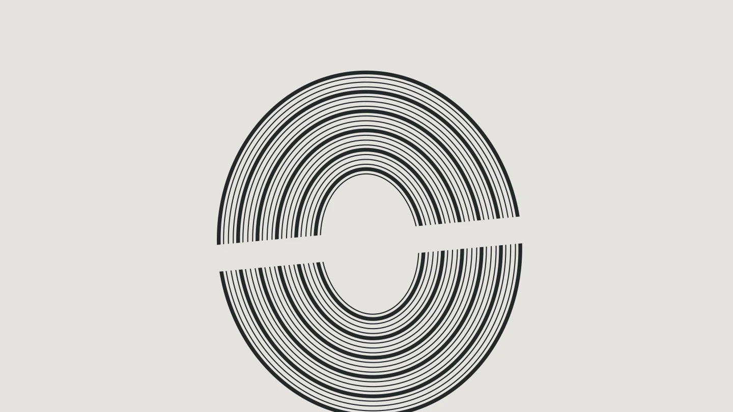 A narrowing aperture
