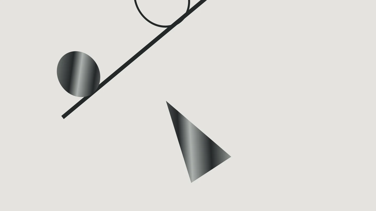 A suspended balance