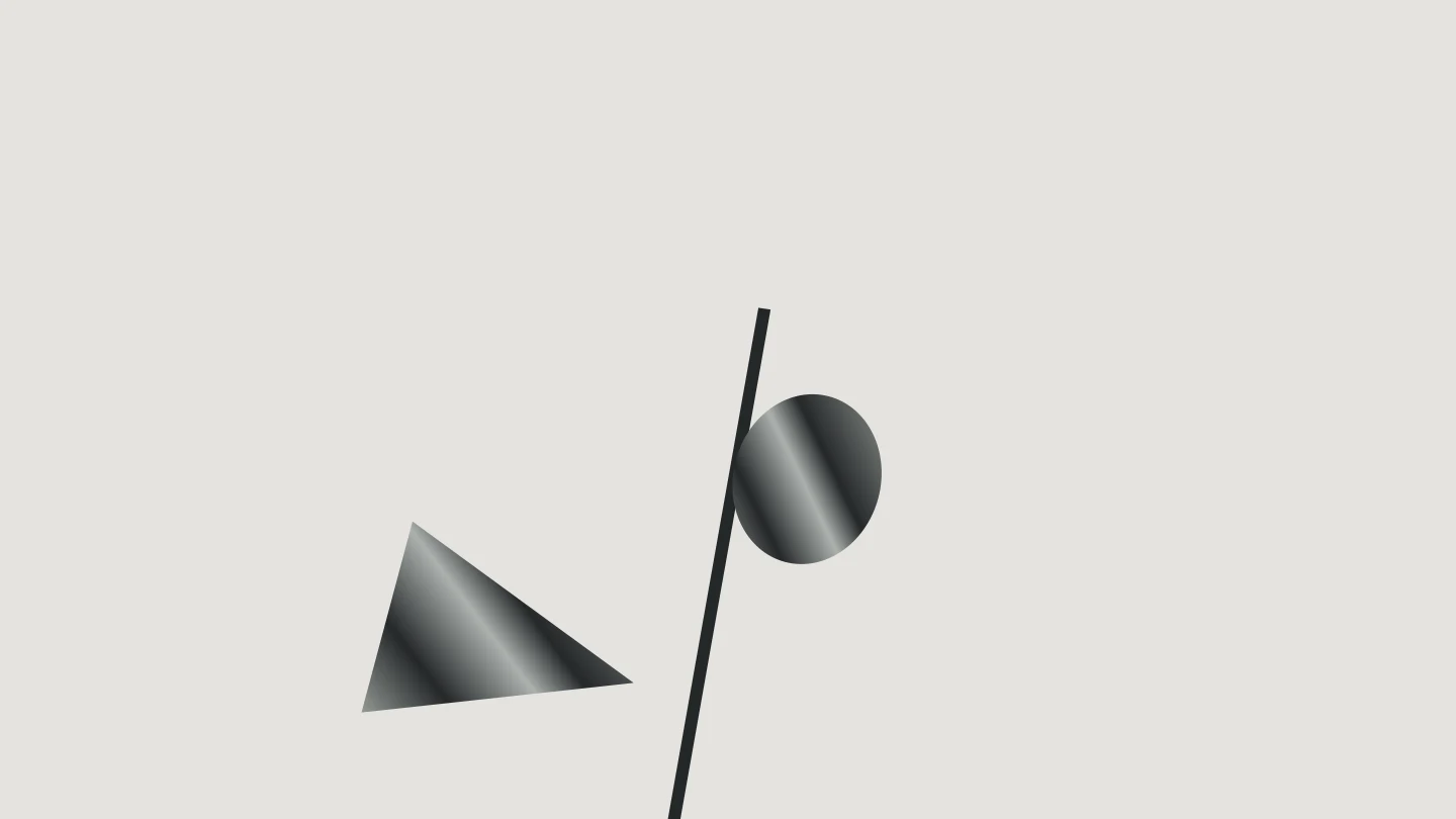 A suspended balance